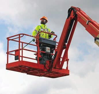 Mobile Elevated Work Platform application One of the biggest risks when using mobile elevated work platforms (MEWP) is being thrown out of the basket if the boom swings, jolts or tilts away from the