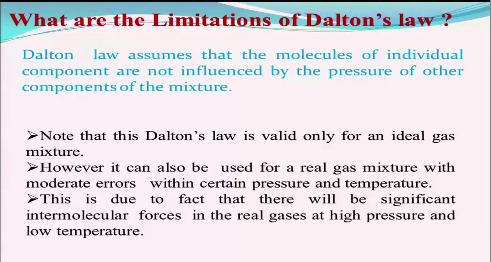 but summation of partial pressure of the number of gases whatever it will be constitutive, so for air what example we had taken PA is basically summation of three partial pressure.