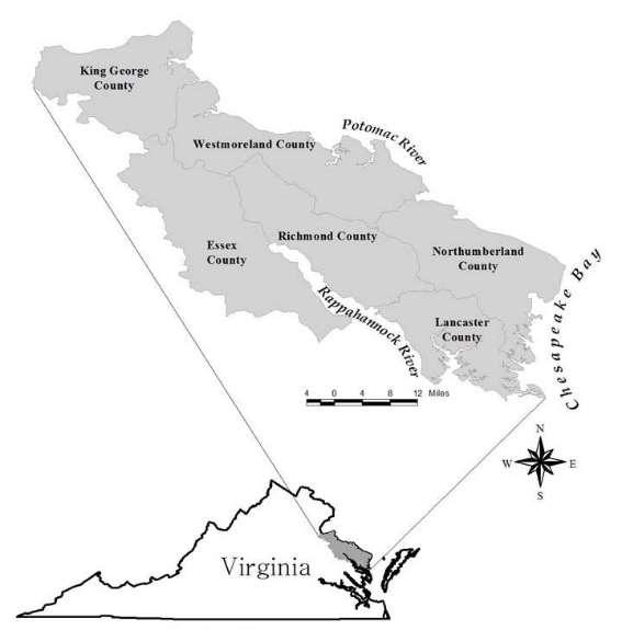 Northern Neck National Heritage Area Feasibility Study from 2010