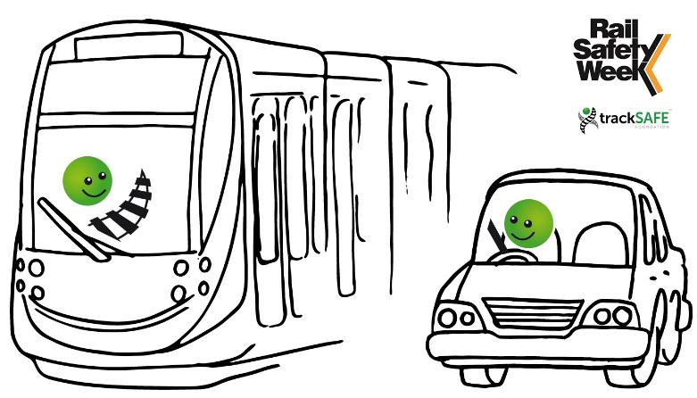 Rail safety tip: rad users need t share the rad with trams.