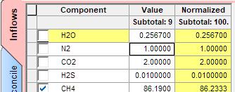 Select the Reconcile tab Change the Saturate With button to None (THIS IS IMPORTANT) If we do not set the Saturate with to none, then the software will override the entered H 2O value.