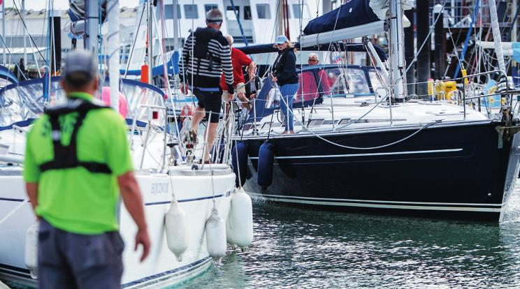 The family-friendly marina has capacity for 130 visiting boats, 40 resident berth holders, & specialises in providing dry sailing packages for day class yachts, RIBs, motorboats & trailered keelboats.