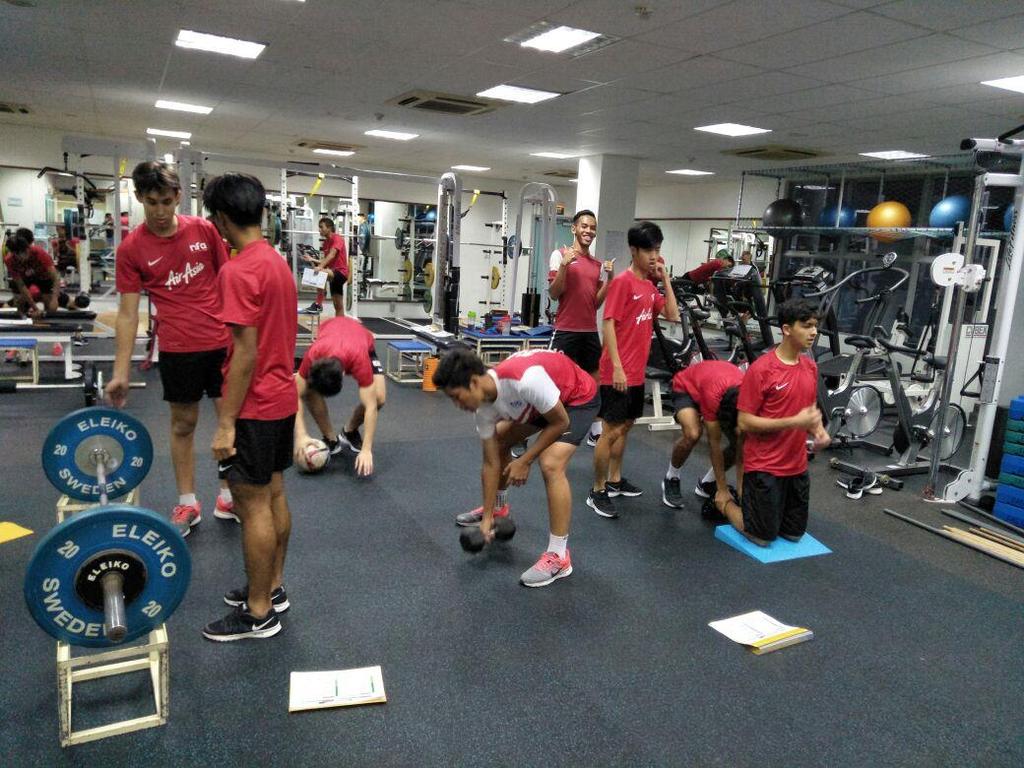 preparation for the AFC U-16 Qualifiers from 20 th to 24 September NFA U-18 Team undergoing