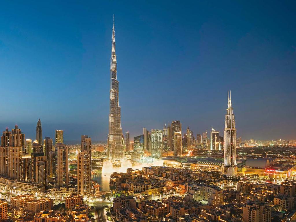 A CULTURAL PEARL OF THE GULF A global hub on the rise, where East meets West and ambition meets opportunity, Dubai brings the world together to live, work and play.