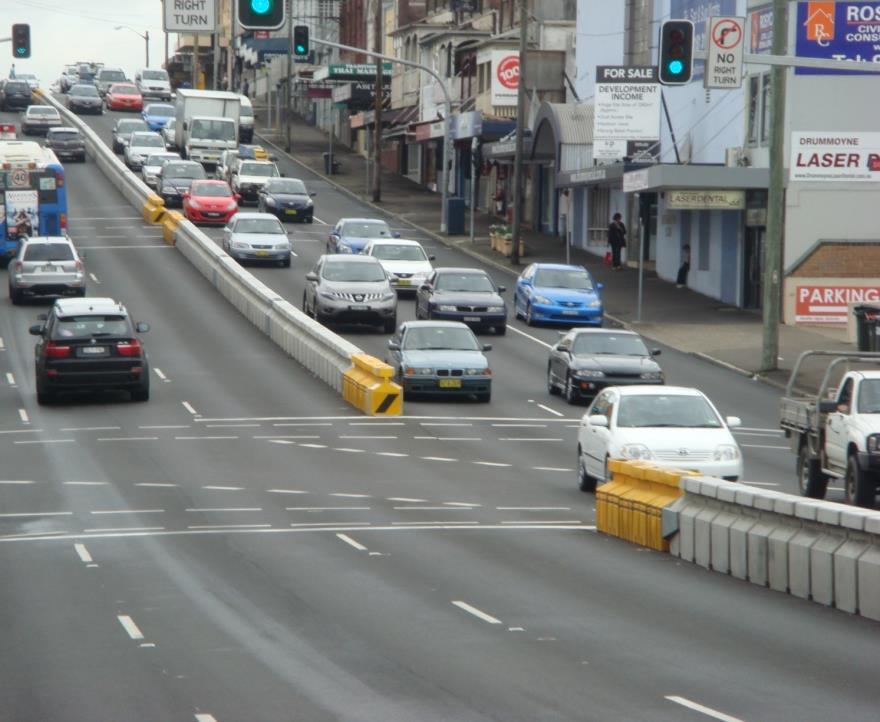 Victoria Road, Sydney, Australia Bus Rapid Transit (BRT) Lane