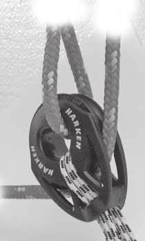 Lashing to Bail Using Harken-Supplied Line Use
