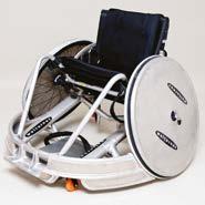 Compact electric wheelchair for