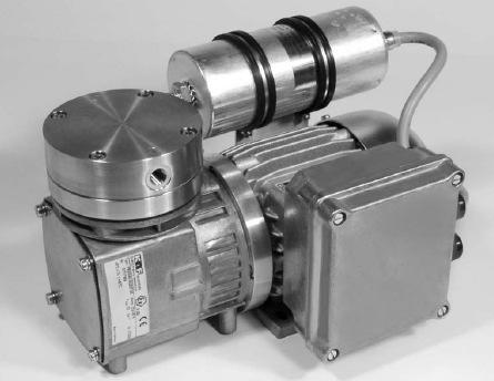 EX - Proof Vacuum Pumps and Compressors N026.x A/ST.9E EX Performance: - Free delivery: N026A/ST.9E 15 l/min (STP), N026.1.2A/ST.9E 26 l/min (STP), - Ultimate vacuum: 100 mbar abs. - Max.
