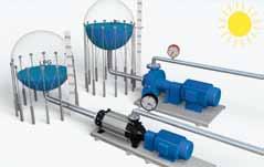 Consequently, large flows can be pumped very efficiently with the added benefit of self-priming, and gas/vapour handling.