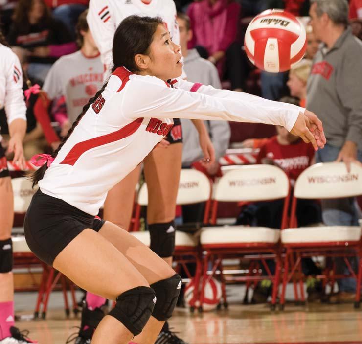 .. named to the All-Lake Shore team and Mid-Suburban all-conference team... tallied 194 digs during the 2011 regular season... two-year team captain... graduated first in her class of 537.