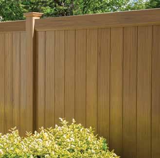 Not only does this provide added seclusion and privacy for your yard, it also helps your fence hold up better against wind and other elements that can potentially damage it.