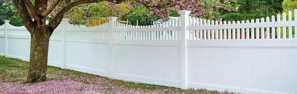 Solution fencing summary Series Widths Black White Pewter Matte Black Heights Locking Pickets Features Rail Size Bedrock Haven Series only available in 6' width Picket Size Picket Spacing HAVEN