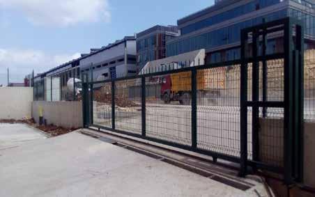 GATE APPLICATIONS TMEC International offers fence gates and rising arm barriers to provide a pedestrian and vehicle access way.