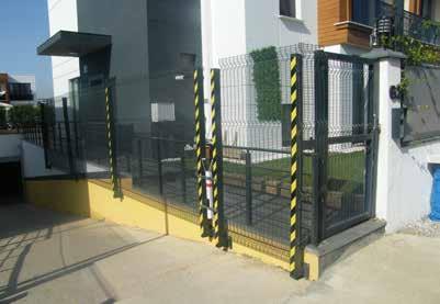 HIGH SECURITY FENCE High security fencing provides customers perimeter security and access