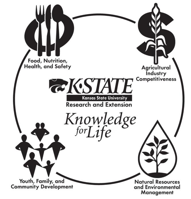 This publication is produced by K-State Research and Extension, Manhattan, Kansas, www.ksre.ksu.edu Brand names appearing in this publication are for product identification purposes only.