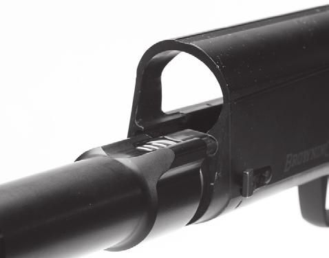 The safety is designed to prevent the trigger from being pulled when in the on safe position. The safety is located at the rear of the trigger guard (Figure 4, page 11).