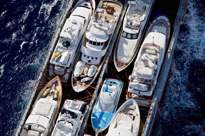 7. Before loading make sure that everything is packed and stowed safely for the yacht delivery voyage.