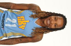 is former WNBA player Pam Mc- Gee & Half-brother Javale McGee plays in the NBA for the Dallas Mavericks CLARISSA DOS SANTOS 2nd Yr 6-1 Center Brazil Averaged 5.3 ppg and 4.