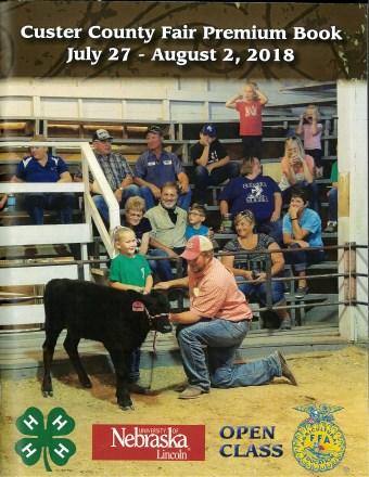 Matches, Fairgrounds 27-Aug. 2 Custer County Fair 28 Foods & Garden/Horticulture Judging, Fairgrounds AUGUST 2 4-H & FFA Livestock Auction, Fairgrounds 10 State Fair 4-H Entries Due Online by 5:00 p.