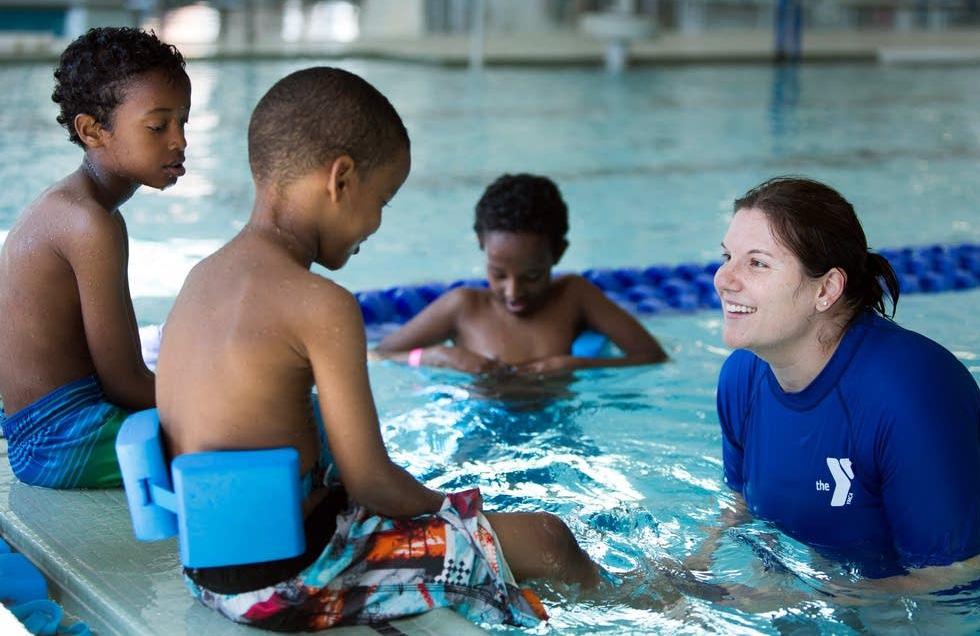 Participants, 15+, can then apply to be a paid Swim Lesson Instructor.