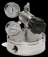 Manual Pilot Control Options Equilibar precision back pressure regulators get their pilot control signal using a fluid set-point pressure (also called reference or pilot pressure) on their top port.