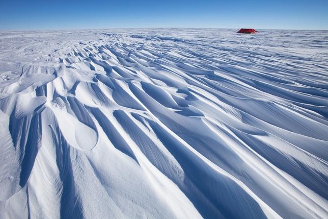 After reaching the Pole of Inaccessibility, Copeland and McNair- Landry set out to claim another record: They became the first travelers to go from that point to the South Pole without help - - and
