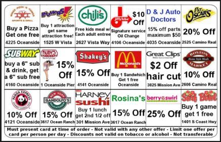 Discount Cards Cards are valid for 1-year (2016) 15-18 local retailers offering discounts New - Club will receive 100% of proceeds Each player will be issued 20