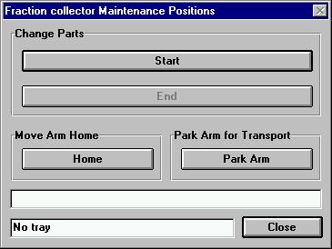 Troubleshooting and Test Functions 3 Maintenance Functions Maintenance Functions Some maintenance procedures require the needle arm and needle carrier to move to specific positions to enable easy