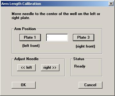 Troubleshooting and Test Functions 3 Arm Length Calibration Figure 18 Arm Length