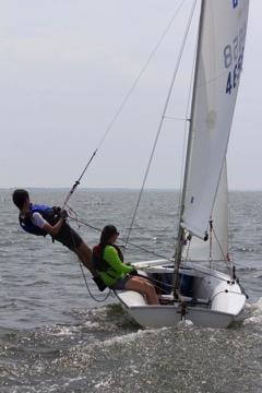 BBYC had 5 boats participate in the fleet, multiple of which were sailing their first regatta in the 420 class.