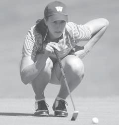 16 Individual Bests for 2003-04 Paige Mackenzie carded Washington s best tournament score in 2003-04, a 6-under 210, at the Stanford Intercollegiate.