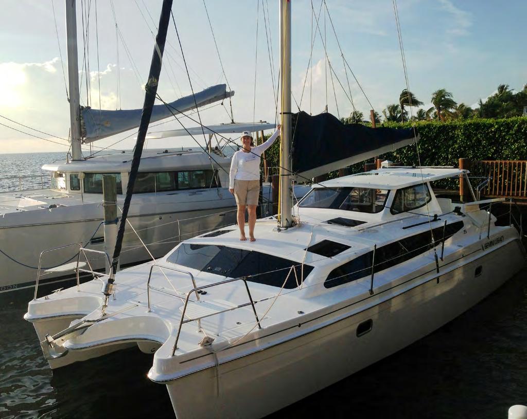 From Fiberglass to Fantasy Island by Jennifer Jolly The Journey of 2013 Gemini Legacy 35 Hull 1152 ROCKST R If Hull 1152 could talk, she very well might say, Hi, my name is ROCKSTAR, and I have