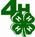 4-H Favorite Food Show Rolling Prairie Extension District Tuesday June 2nd, 10:00 a.m.