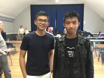 Jason Tsang, who competed in the World Youth Scrabble Championship and World Scrabble Championship 2016 in France a while ago, played in the top division, competing with other top Scrabble