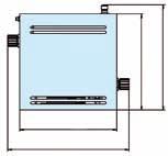LEVIBOOST Design Elements Cabinet Element Cabinet construction Cabinet Drain Leak Detection Exhaust Air supply Description PP and PVC (FM4910 approved, fire retardant) 3/8 FNPT (With plug when not in
