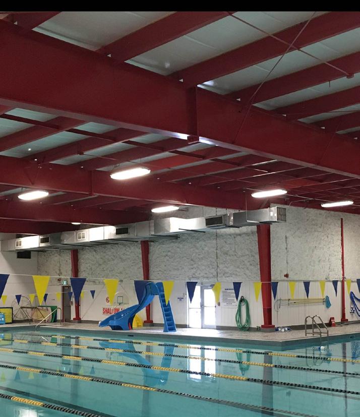 4041 13 metres wide Lane swims Female-only programs (swims & lessons) Brampton Lifesaving Club Lap and Leisure Pool Parent & Tot; Little Splash 1-5; Splash 1-10; Adult & Teen 1.