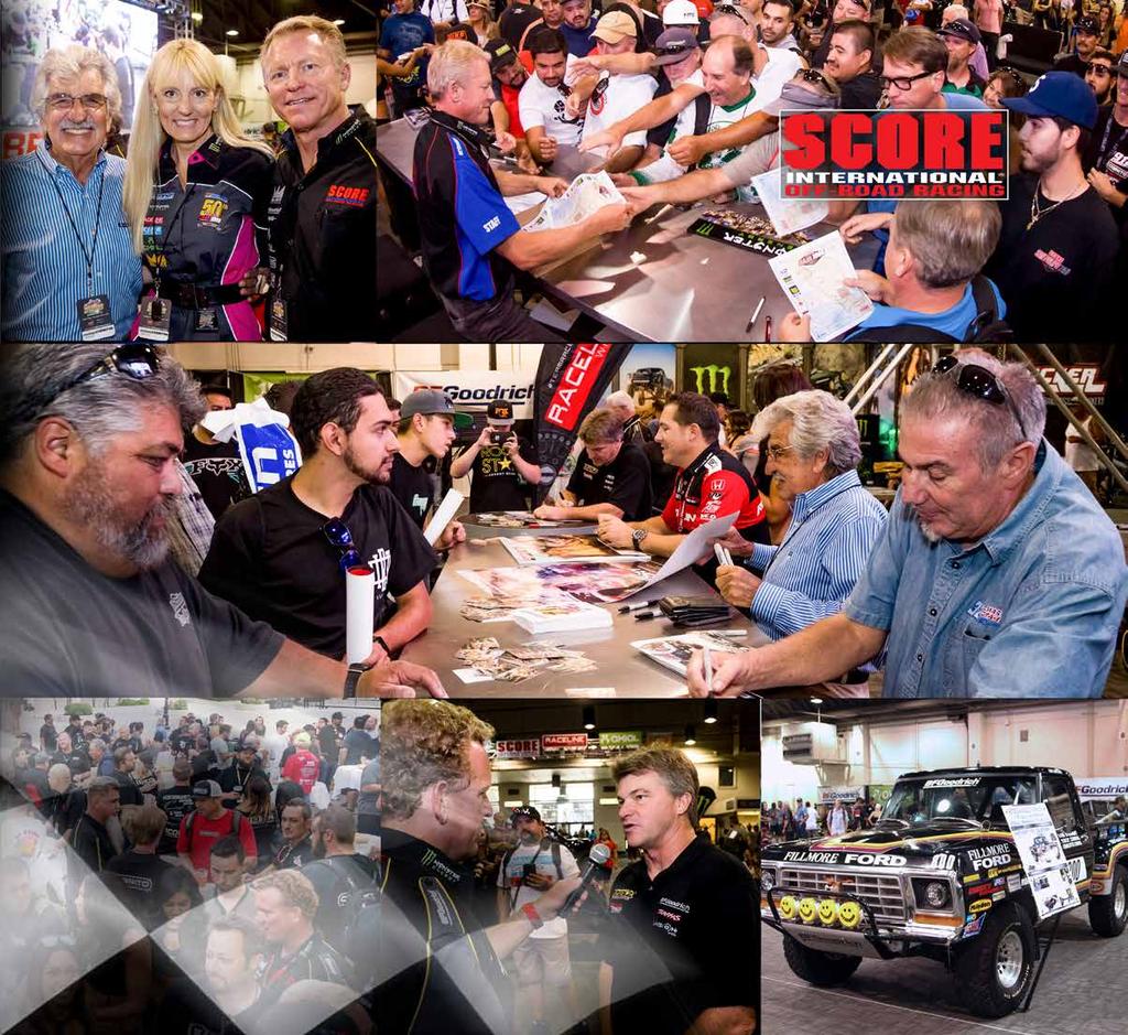 + + Showcasing Off-Road Motorsports and the SCORE International Series + + Sponsor Involvement and Exposure + + Course Map for Baja 1000 Revealed + + On-Line Broadcast + + Driver Autograph and