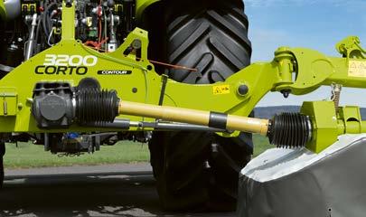 Individual adjustment to the tractor. Solid construction. Copes with any slope. Powerful drive.