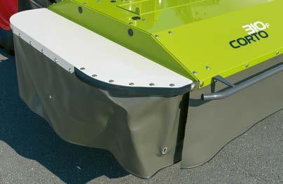 The protective covers consist of several parts, so a damaged section can be quickly and inexpensively