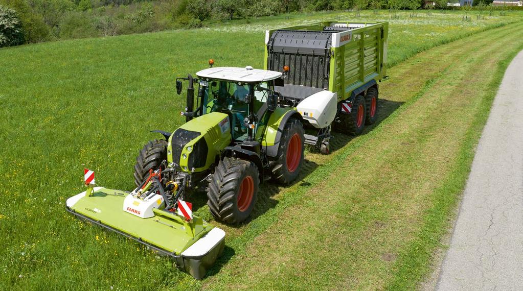 The daily goal of our mowers a clean cut and consistent quality. Top forage quality Height setting.