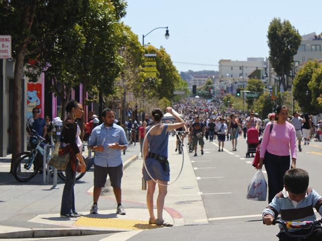 along Valencia Street found general support* 65% felt bicycle lanes had positive impact on their business, only 4% said it had