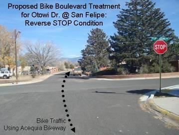 Bicycle boulevards function best within a grid system where alternative parallel roads can serve the needs of motor vehicle through-traffic.