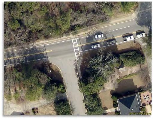 Dunwoody Pedestrian Safety Action Plan 6 Mt. Vernon Road at All Saints Catholic Church Driveway Nearby School: All Saints Preschool Land Use: Commercial Posted Speed: 35 mph Number of Lanes: Mt.