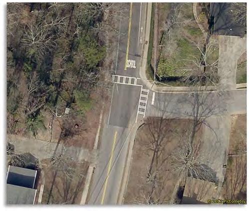 Dunwoody Pedestrian Safety Action Plan the north side of Chamblee Dunwoody Road and shoulder along the south side.