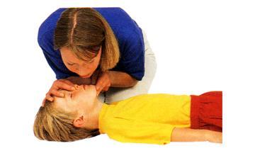 "A" is for AIRWAY. A child's breaths may be extremely faint and shallow - look, listen and feel for any signs of breathing.