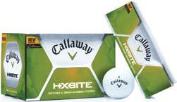 CALLAWAY Big Bertha Diablo The Big Bertha Diablo Golf Ball offers lower driver spin and softer feel than most golf balls on the market for superior accuracy off