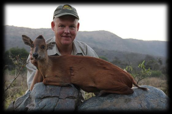 Dave was all smiles when he took these two BEAUTIFUL specimens of a Black Springbuck and a Copper