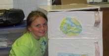 Third Grade Strives to Protect our Earth Third graders were asked to create an Earth Day project to enter in a
