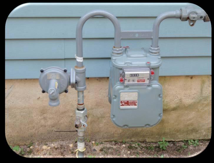 3) Shut off gas supply outside at the gas meter or curb valve.