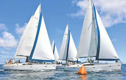 WORLD With the Eastern Caribbean's peak charter season now in full swing, we suggest a way to Join the Racing Action in the Sunny Caribe, plus a Profile of Down-Island Life, and Charter Notes.